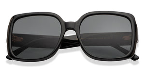 Black Square Full Rim Women Sunglasses by John Jacobs-209431