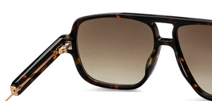 Tortoise Square Full Rim Women Sunglasses by John Jacobs-209433