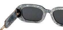 Load image into Gallery viewer, Black Rectangle Full Rim Women Sunglasses by John Jacobs-209439