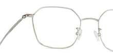 Load image into Gallery viewer, Silver Hexagonal Full Rim Unisex Eyeglasses by John Jacobs-143152