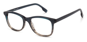 Blue Wayfarer Full Rim Unisex Eyeglasses by John Jacobs-143306