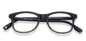 Blue Wayfarer Full Rim Unisex Eyeglasses by John Jacobs-143306
