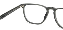 Load image into Gallery viewer, Grey Wayfarer Full Rim Medium Unisex Eyeglasses by John Jacobs-143309