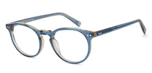 Load image into Gallery viewer, Blue Round Full Rim Unisex Eyeglasses by John Jacobs-143312