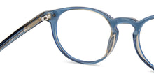Load image into Gallery viewer, Blue Round Full Rim Unisex Eyeglasses by John Jacobs-143312