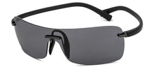 Load image into Gallery viewer, Gunmetal Square Rimless Unisex Sunglasses by John Jacobs-207027