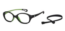 Load image into Gallery viewer, Black Round Full Rim Kid Eyeglasses by Hooper-152977