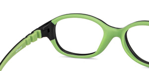 Black Round Full Rim Kid Eyeglasses by Hooper-152977