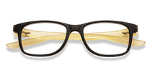 Load image into Gallery viewer, Black Rectangle Full Rim Kids Eyeglasses by Hooper-212025