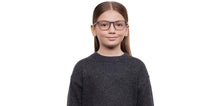 Load image into Gallery viewer, Grey Wayfarer Full Rim Kids Eyeglasses by Hooper-212020