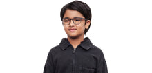 Load image into Gallery viewer, Grey Wayfarer Full Rim Kids Eyeglasses by Hooper-212020