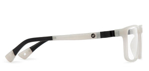 Grey Rectangle Full Rim Kids Eyeglasses by Hooper-209975