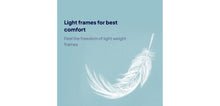 Load image into Gallery viewer, Transparent Rectangle Full Rim Unisex Eyeglasses by Lenskart Air-210794