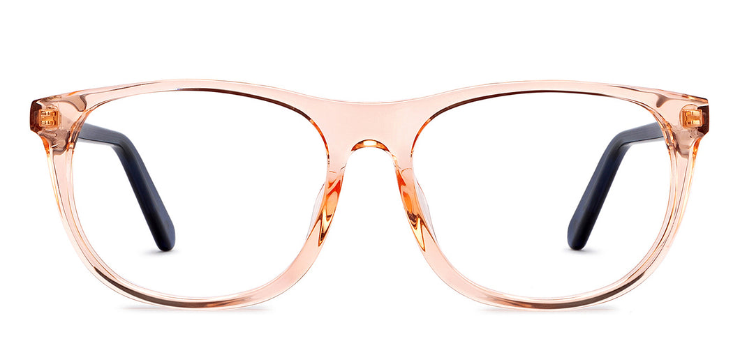 Orange Square Full Rim Kids Eyeglasses by Hooper-206192