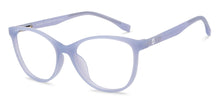 Load image into Gallery viewer, Purple Cat Eye Full Rim Kids Eyeglasses by Hooper-210480