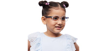 Load image into Gallery viewer, Transparent Oval Full Rim Kids Eyeglasses by Hooper-210257