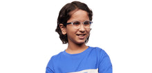 Load image into Gallery viewer, Transparent Oval Full Rim Kids Eyeglasses by Hooper-210257