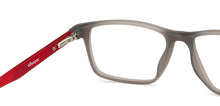 Load image into Gallery viewer, Grey Rectangle Full Rim Kid Eyeglasses by Hooper-149973
