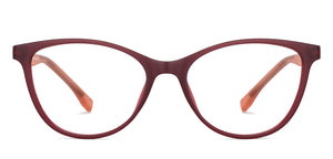 Red Cat Eye Full Rim Kid Eyeglasses by Hooper-149981