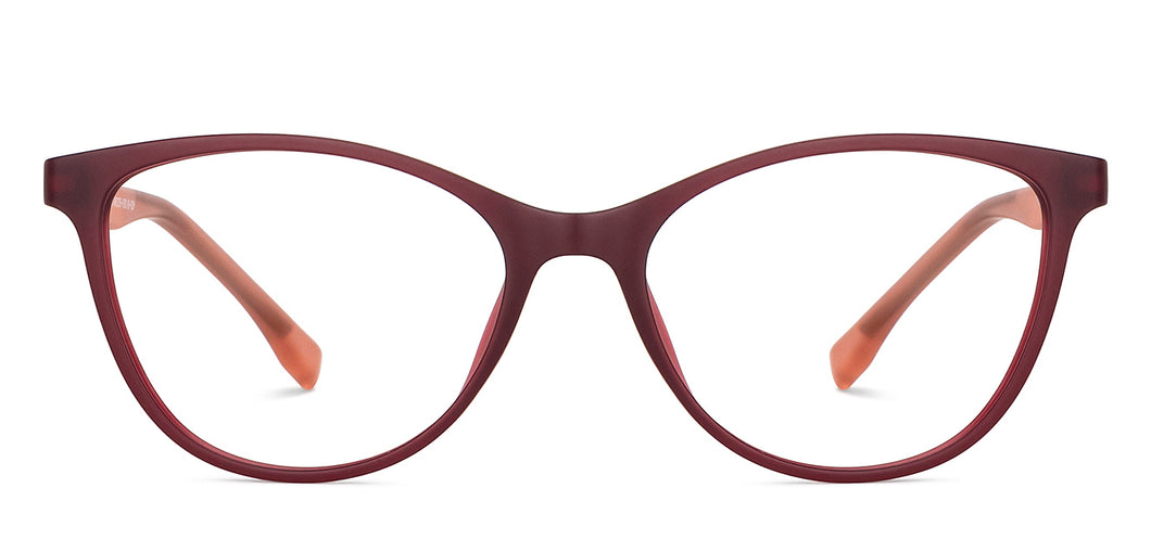 Red Cat Eye Full Rim Kid Eyeglasses by Hooper-149981
