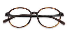 Load image into Gallery viewer, Brown Round Full Rim Medium Unisex Eyeglasses by Lenskart Air-146650
