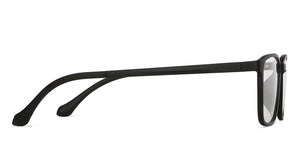 Black Rectangle Full Rim Unisex Eyeglasses by Lenskart Air Computer Glasses-148674
