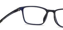Load image into Gallery viewer, Blue Rectangle Full Rim Unisex Eyeglasses by Lenskart Air LA-146654