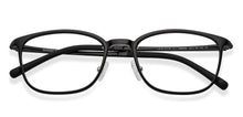 Load image into Gallery viewer, Black Rectangle Full Rim Wide Unisex Eyeglasses by Lenskart Air-146659
