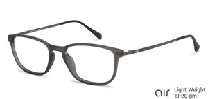 Grey Rectangle Full Rim Unisex Eyeglasses by Lenskart Air Online-140590