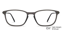 Load image into Gallery viewer, Grey Rectangle Full Rim Unisex Eyeglasses by Lenskart Air Online-140590