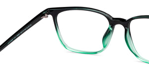 Black Wayfarer Full Rim Unisex Eyeglasses by Lenskart Air-149267