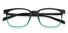 Load image into Gallery viewer, Black Wayfarer Full Rim Unisex Eyeglasses by Lenskart Air-149267