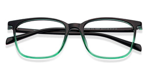 Black Wayfarer Full Rim Unisex Eyeglasses by Lenskart Air-149267