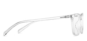 Transparent Wayfarer Full Rim Unisex Eyeglasses by Lenskart Air-149268
