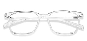 Transparent Wayfarer Full Rim Unisex Eyeglasses by Lenskart Air-149268