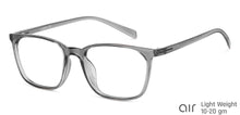 Load image into Gallery viewer, Grey Wayfarer Full Rim Unisex Eyeglasses by Lenskart Air-148354