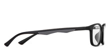 Load image into Gallery viewer, Black Rectangle Full Rim Unisex Eyeglasses by Lenskart Air-148357