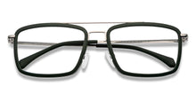 Load image into Gallery viewer, Green Rectangle Full Rim Unisex Eyeglasses by Lenskart Air-149271