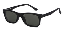 Load image into Gallery viewer, Black Rectangle Full Rim Narrow Unisex Eyeglasses by Lenskart Air LA-145979