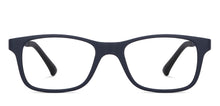 Load image into Gallery viewer, Blue Rectangle Full Rim Narrow Unisex Eyeglasses by Lenskart Air LA-145980