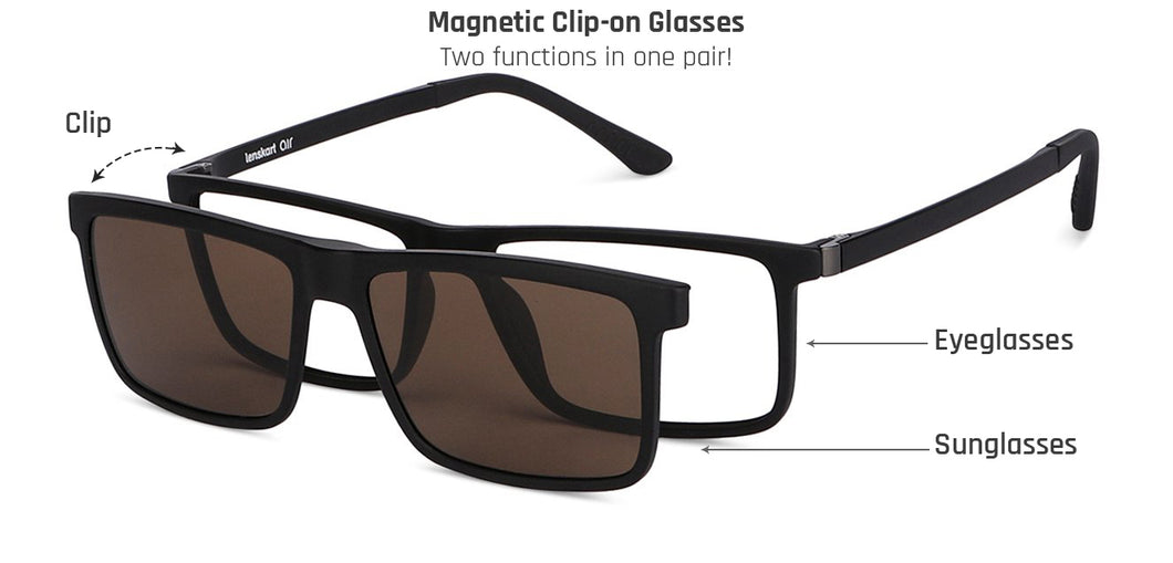Black Rectangle Full Rim Extra Wide Unisex Eyeglasses by Lenskart Air LA-145981