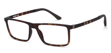 Load image into Gallery viewer, Brown Rectangle Full Rim Extra Wide Unisex Eyeglasses by Lenskart Air LA-145982