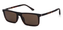 Load image into Gallery viewer, Brown Rectangle Full Rim Extra Wide Unisex Eyeglasses by Lenskart Air LA-145982