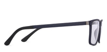 Load image into Gallery viewer, Blue Rectangle Full Rim Extra Wide Unisex Eyeglasses by Lenskart Air LA-145983