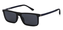 Load image into Gallery viewer, Blue Rectangle Full Rim Extra Wide Unisex Eyeglasses by Lenskart Air LA-145983