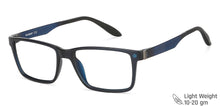 Load image into Gallery viewer, Blue Rectangle Full Rim Unisex Eyeglasses by Lenskart Air LA-147284