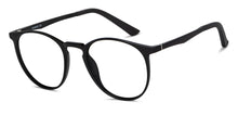 Load image into Gallery viewer, Black Round Full Rim Unisex Eyeglasses by Lenskart Air-150545