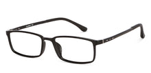 Load image into Gallery viewer, Black Rectangle Full Rim Unisex Eyeglasses by Lenskart Air-146809