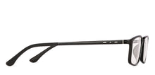 Load image into Gallery viewer, Black Rectangle Full Rim Unisex Eyeglasses by Lenskart Air-146809