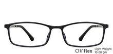 Load image into Gallery viewer, Blue Rectangle Full Rim Unisex Eyeglasses by Lenskart Air-146811